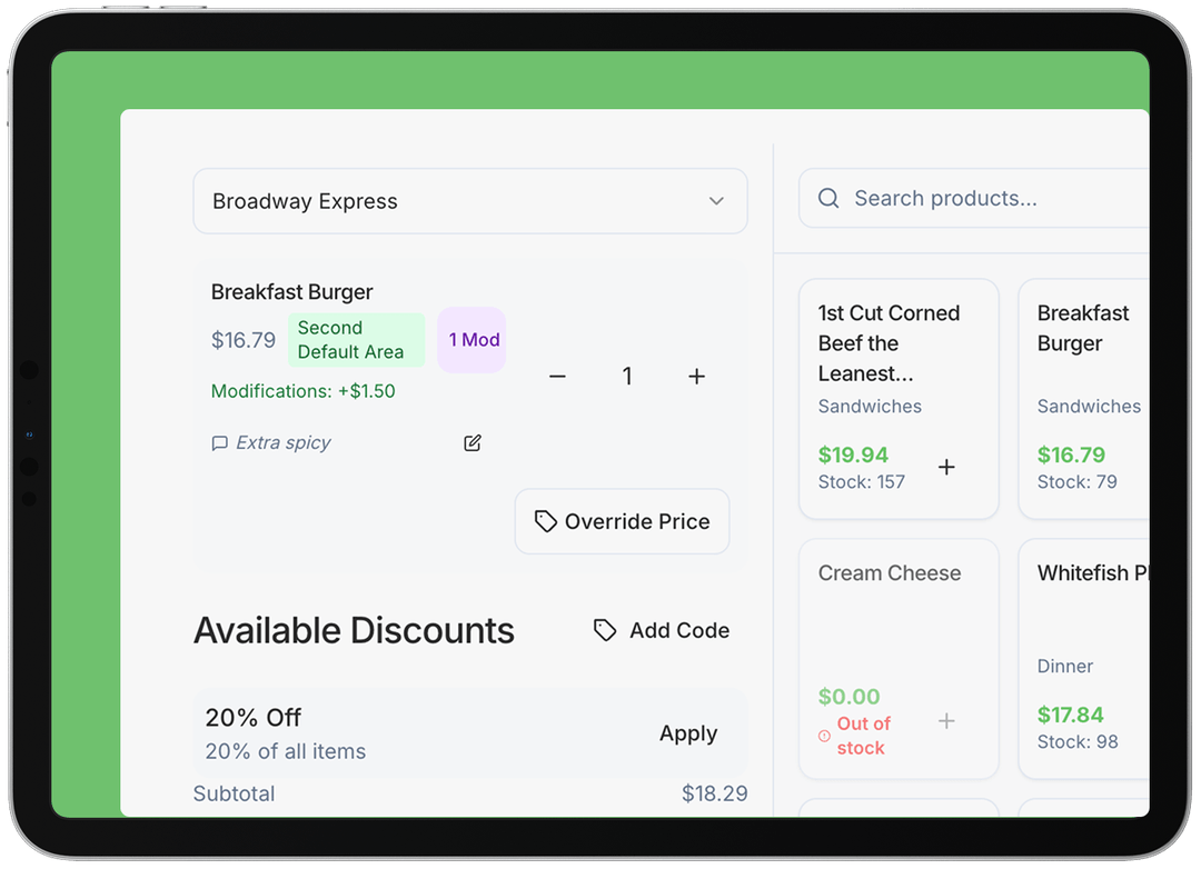 Point of Sale (POS)